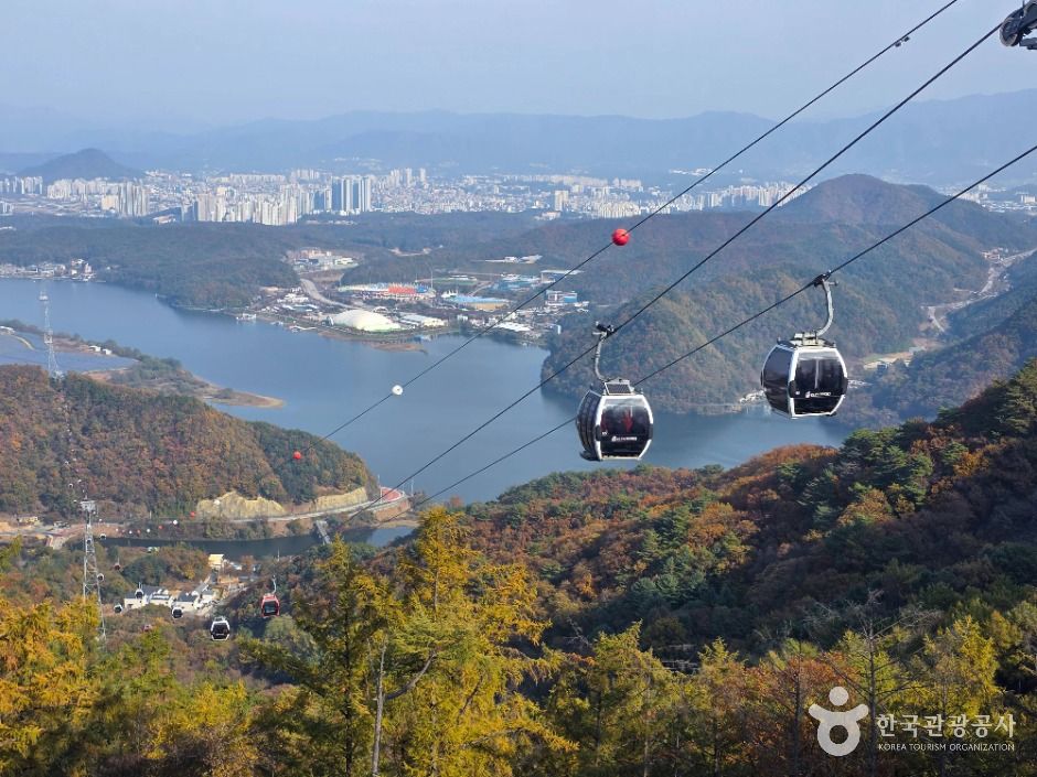 춘천 삼악산 호수케이블카 사진