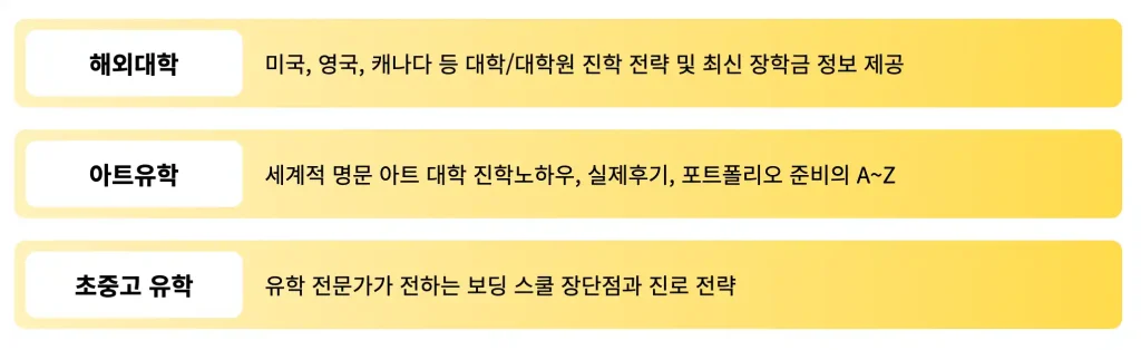 유학 어학연수 세미나 예시 사진2